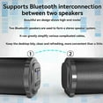 thumbnail image 5 of Wireless Bluetooth Sound Bar, Powerful Stereo Surround Sound, Subwoofer, FM Radio, Home Theater System for TV, 5 of 5