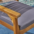 thumbnail image 3 of Noble House Casa 7 Piece Wooden Patio Dining Set in Teak and Gray, 3 of 6