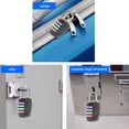 thumbnail image 3 of Code Lock Password Lock Portable Lock 4-dial Copper Lock Outdoor Lock, 3 of 5
