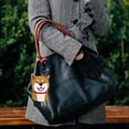 thumbnail image 3 of Yazoeia 2pcs Car Key Fob Case, PU Leather Cute Car Key Case with Cat or Dog Pattern, Pull Out Key Bag Key Pouch for Car Key CJC912-144882, 3 of 6