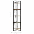 thumbnail image 4 of vidaXL 5-Tier Industrial Adult Bookcase - 40x30x180 cm - Solid Reclaimed Wood, 4 of 6