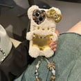 thumbnail image 2 of Sanrio Hello Kitty Plush Embroided Fur Phone Case for Apple iPhone 15 14 13 12 11 Pro Max  Kawaii Cartoon Protective Case ZR, 2 of 6