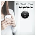thumbnail image 3 of Round Floor Thermostat with LCD Mirror Screen Smart WiFi Heating Thermostat Temperature Controller ,Easy to Install, 3 of 5