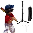 thumbnail image 1 of Camiseta de béisbol Wiseek para niños de 60 a 101 cm con bolsa de transporte y clavos, 1 of 9