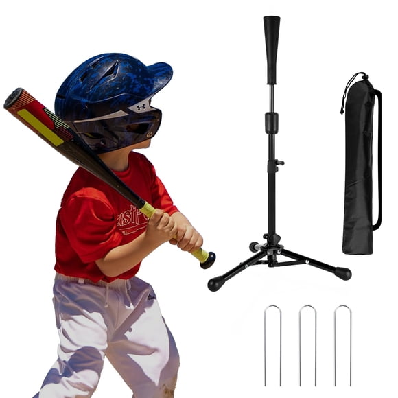 Camiseta de béisbol Wiseek para niños de 60 a 101 cm con bolsa de transporte y clavos