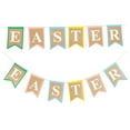 thumbnail image 4 of OUNONA Easter Banner Decorative Hanging Flag Made of Linen for Party Decoration Assorted Color, 4 of 8
