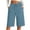 Green-b, variant on Bike Shorts with Pockets Women New Wide Leg Jean Shorts Women's High Waist Knee Length Denim Shorts Drawstring Bermuda Shorts Casual Stretchy Jeans Style B-46 Black XXL
