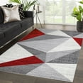 thumbnail image 2 of L'Baiet Yaritza Red Geometric 8 ft. x 10 ft. Area Rug, 2 of 4