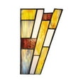 thumbnail image 3 of Home Decorators Collection Fallsdale 1-Light Matte Black Wall Sconce with Tiffany Glass Shade, 3 of 8
