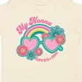 thumbnail image 4 of Inktastic Nonna Loves Me Girls Granddaughter Rainbow Girls Toddler T-Shirt, 4 of 5