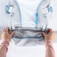 thumbnail image 4 of Infantino StayCool 4-in-1 Temperature Conditioned Ergonomic Unisex Baby Carrier, 8-40lb, White, 4 of 15