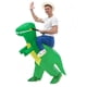 thumbnail image 3 of Dinosaurio de Halloween Día del Niño Dinosaurio Ropa inflable Muñeca Ropa Montando Tiranosaurio Montando Ropa inflable, 3 of 6