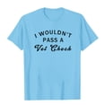 thumbnail image 3 of Liquidation! Uooqdmx T-Shirts Graphiques pour Femmes, Hauts Grande Taille pour Femmes, Hauts de Printemps pour Femmes 2025, Haut Décontracté à Col Rond Imprimé Lettre, Hauts Décontractés pour Femmes, Bleu Clair 3TG, 3 of 3