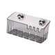 thumbnail image 5 of Copa de succión Rack Caseta de almacenamiento hueco de la pared Montada de la pared Fregadero de la esponja de instalación fácil de fregadero para el Gris transparente, 5 of 8