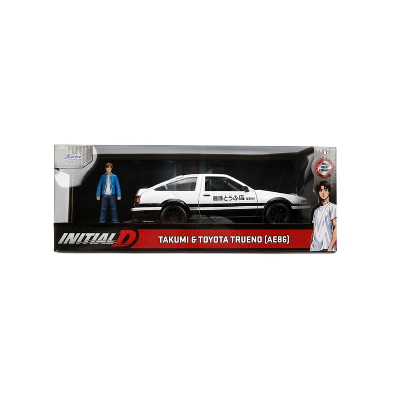 Jada Toys 1:24 Die-Cast Toyota AE86 Trueno, Opening Doors, Hood