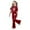 Red, variant on Girls Outfit Sets Stylish Flared Pants Top Comfy Daily Fashion Valentines Baby Girl Outfit,Light Green,11Y