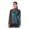 Fila Womens 1/4 Zip Fleece Jacket, Multicoloured, X-Small