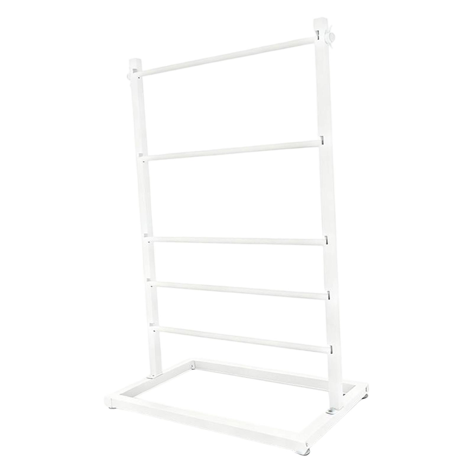 Ribbon Rack Storage Stand Display Shelf Large Capacity Metal Construction Ideal for Flower Shop Use