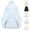 Blue, variant on Angel Wing Backpack, Spacious Angel Wings Backpack Quilted Sweet Fun Novelty Nylon Bag for Travel, Everyday Outings