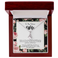 thumbnail image 4 of To My Girlfriend I take You Alluring Ribbon Necklace Message Card, 4 of 7