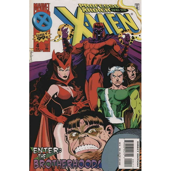 Professor Xavier and the X-Men #4 VF ; Marvel Comic Book