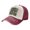 Dark Red, variant on Men Women Retro Camouflage Pattern Distressed Twill Cotton Baseball Cap Vintage Adjustable Dad Hat