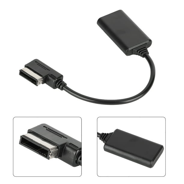 Cable de audio para interfaz de música AM, Bluetooth 5.0 AUX Adaptador de interfaz de música Cable de audio Bluetooth para automóvil Diseñado para durar