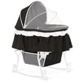 thumbnail image 3 of Dream On Me Lacy Portable 2-in-1 Bassinet & Cradle in Black, Lightweight Baby Bassinet, 3 of 24