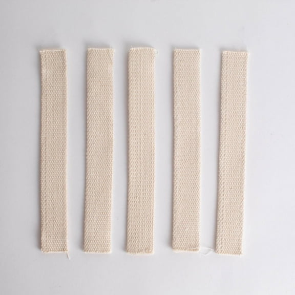 1 1/16" Wide Flat Cotton Oil Lamp Lantern Replacement Wicks Pack of 5