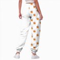 thumbnail image 7 of TOWED22 Halloween Baggy Sweatpants for Women Trendy Print Joggers Casual Loose Fall Drawstring Sweat Pants Fashion Clothes(White,XXL), 7 of 7