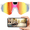 A-Mirror Rainbow-16G, variant on Smart Video Camera Sunglasses, HD 1080P Wearable Action Camera for Outdoor Sports, Polarized Lens Recording Glasses for Biking, Fishing, and Hunting, Gift for Men/Women
