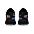 thumbnail image 4 of Love Is Love LGBT Shoes Sneakers for Women Men Black Size 10.5, 4 of 7