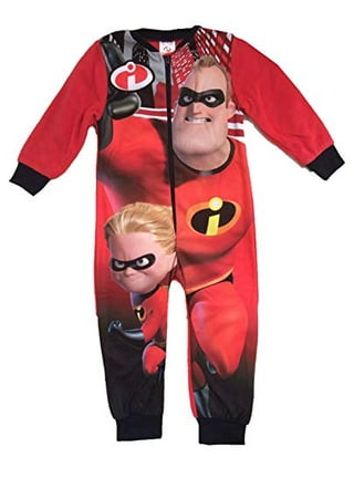 Disney Mens' The Incredibles Movie Film Logo Sleep Pajama Pants