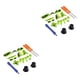 thumbnail image 1 of Tholdsy Juego de botones completamente chapados, gatillos de parachoques, reemplazo de destornillador Dpad LB RB LT RT para controlador Verde 2piezas, 1 of 6