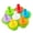 B, variant on 7-Cavity Silicone Popsicle Mold with Lid and Colorful Sticks Non-Stick Ice Lolly Maker BPA-Free Food Grade Ice Cream Tray for DIY Frozen Popsicles Baby Food Juice Yogurt Dessert Molds Kitchen Freezer
