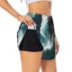 thumbnail image 1 of Balery Surfing Shark Pantalones cortos deportivos para mujer con forro y dos bolsillos, elásticos, para entrenamiento, gimnasio, yoga-Small, 1 of 7