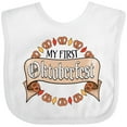 thumbnail image 3 of Inktastic My First Oktoberfest Boys or Girls Baby Bib, 3 of 4