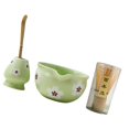 thumbnail image 2 of Set 4x matcha, set de regalos de matcha de kit de matcha japonés, herramientas japonesas de fabricación de té para amantes del té de cerámica soporte Estilo C, 2 of 8