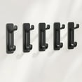 thumbnail image 2 of Heavy Duty Cloak Hooks for Bathroom Kitchen and Dormitory - Versatile Towel Hangers and Wallet Racks for Door and Wall Organization 5PCS, 2 of 4