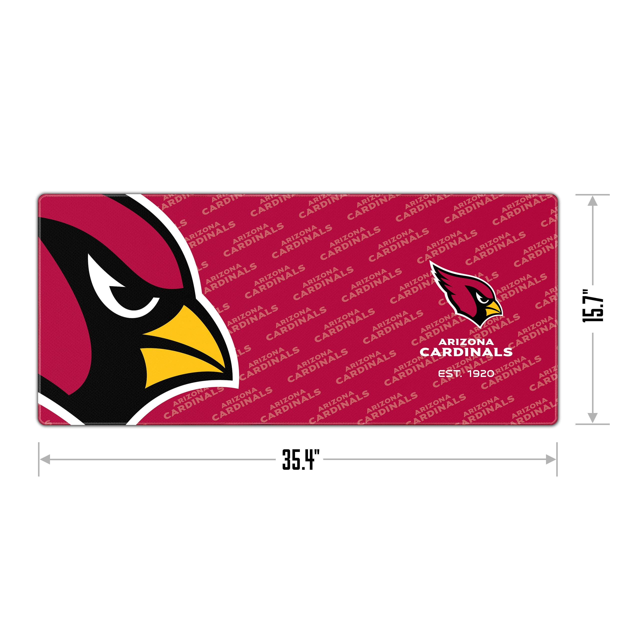 YouTheFan NFL Arizona Cardinals Logo Series Desk Pad