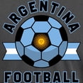 thumbnail image 3 of CafePress - Argentina Football T Shirt - Mens Comfort Colors Shirt, 3 of 5