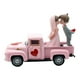 thumbnail image 5 of Decoración de camioneta vintage para el Día de San Valentín, modelo de camioneta, escritorio para el hogar con puertas que se abren. Estilo C, 5 of 9