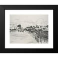 thumbnail image 2 of Édouard Manet 24x19 Black Modern Framed Museum Art Print Titled - The Races (Les Courses) (1865-72), 2 of 5