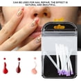 thumbnail image 3 of Qiilu 10 Pcs Outil Professionnel d'Extension d'Ongles en Fibre de Verre pour Réparation d'Ongles, Outil de Manucure, Extension d'Ongles en Fibre de Verre, 3 of 8