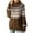 Brown, variant on Lovskoo Sweaters for Women Long Sleeve Winter Turtleneck Knitted Loose Pullover Sweater Top Gray