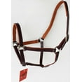 thumbnail image 2 of Horse English Padded Leather  PONY Western  Show Halter Light Brown 803H209LBP, 2 of 3