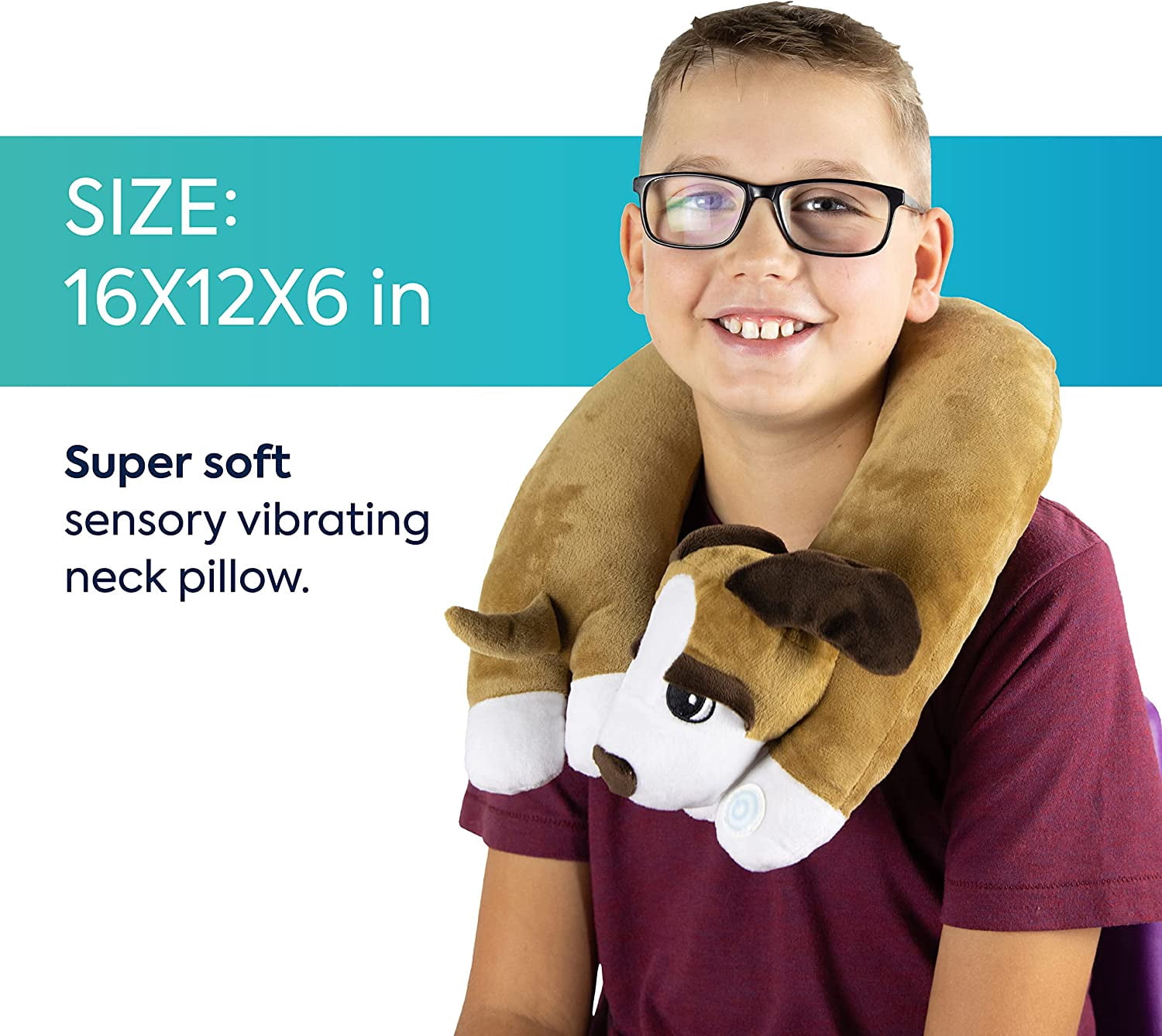 Bouncyband Sensory Vibrating Neck Pillow