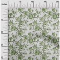 thumbnail image 2 of oneOone Cotton Flex Light Green Fabric Florals Dress Material Fabric Print Fabric By The Yard 40 Inch Wide, 2 of 5