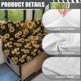 thumbnail image 5 of HELLHERO Camper Cushion Covers Comfortable Stretch, Compatible with Dinette Booth Couch RV Sofa Covers(Calf and Sunflower Pattern), 5 of 7