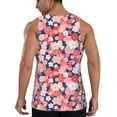 thumbnail image 3 of Haiem Japanese Cherry Blossoms Men Workout Tank Top Gym Bodybuilding Sleeveless Muscle T Shirts Athletic Tank Breathable Workout Shirt-3X-Large, 3 of 9